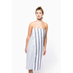 STRIPED FRINGED FOUTA