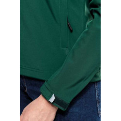 LADIES' DETACHABLE HOODED SOFTSHELL JACKET