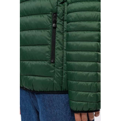 MEN'S LIGHTWEIGHT HOODED PADDED JACKET