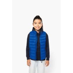 KIDS' LIGHTWEIGHT SLEEVELESS PADDED JACKET