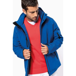 MEN'S HOODED SOFTSHELL LINED PARKA