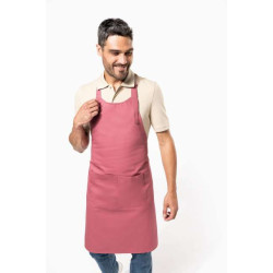COTTON APRON WITH POCKET