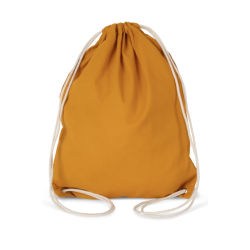 COTTON DRAWSTRING BACKPACK