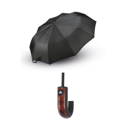 CLASSIC J HANDLE FOLDABLE UMBRELLA