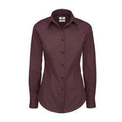 B&C BLACK TIE LSL /WOMEN