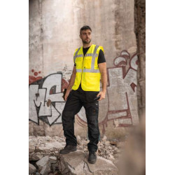 COMFORT EXECUTIVE SAFETY VEST 'HAMBURG' - MULTIFUNCTIONAL WITH POCKETS