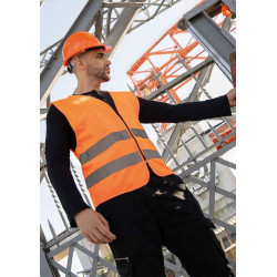 SAFETY VEST WITH ZIPPER 'COLOGNE'