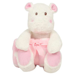 HIPPO WITH BLANKET