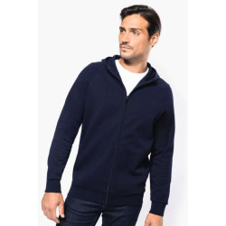 MEN'S ZIPPED HOODIE