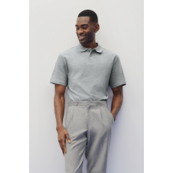 SOFTSTYLE® ADULT DOUBLE PIQUÉ POLO