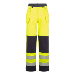 FR440 Bizflame Work Hi-Vis Contrast FR lengőzsebes nadrág