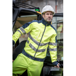 HI-VIS PRO 3 LAYER SOFTSHELL