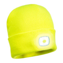 B029 Beanie USB újratölthető LED-es fejlámpa