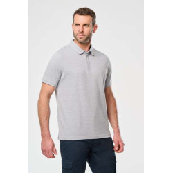 MEN'S SHORT SLEEVE STUD POLO SHIRT