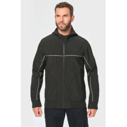 UNISEX 3-LAYER TWO-TONE BIONIC SOFTSHELL JACKET